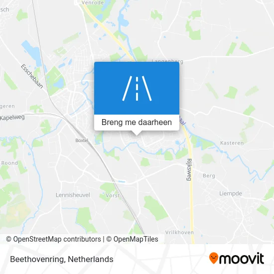 Beethovenring kaart