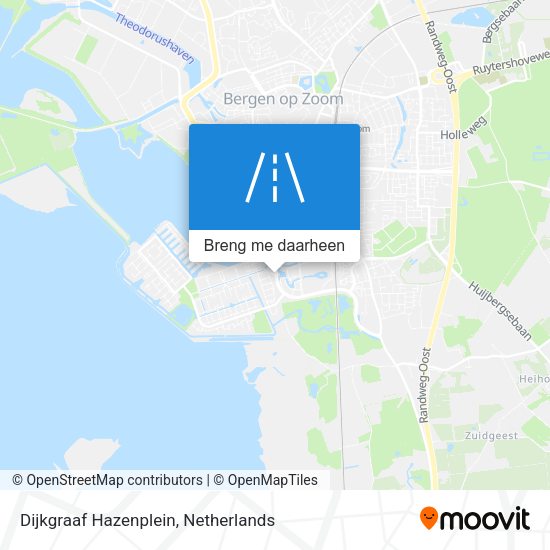 Dijkgraaf Hazenplein kaart