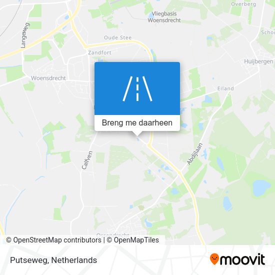 Putseweg kaart