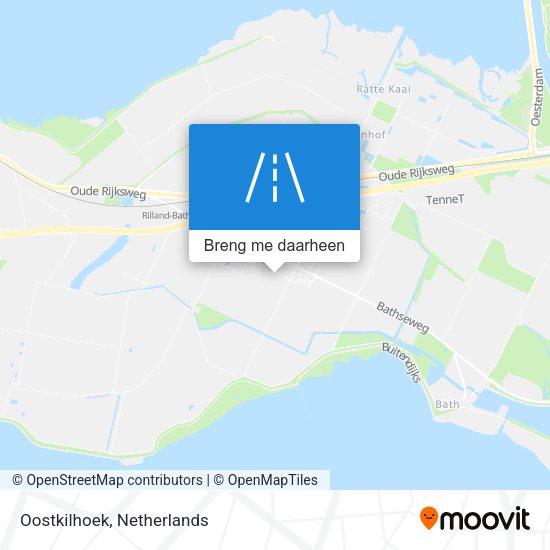 Oostkilhoek kaart