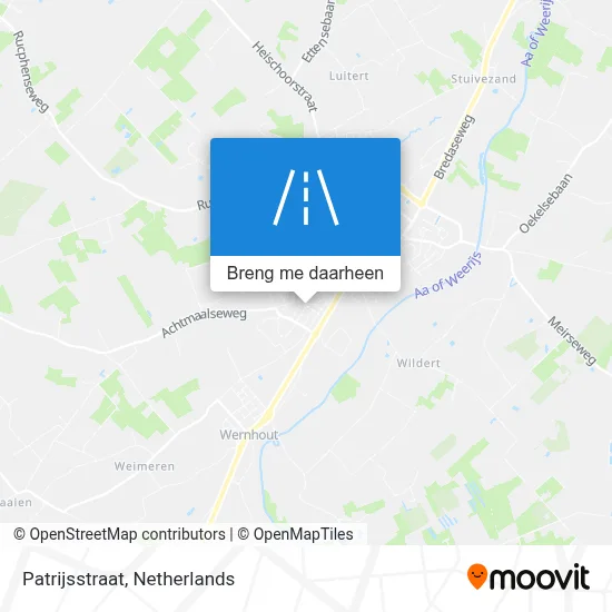 Patrijsstraat kaart