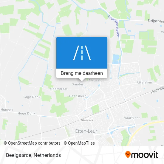 Beelgaarde kaart