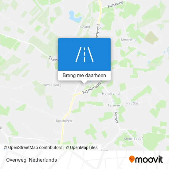 Overweg kaart