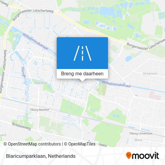 Blaricumparklaan kaart