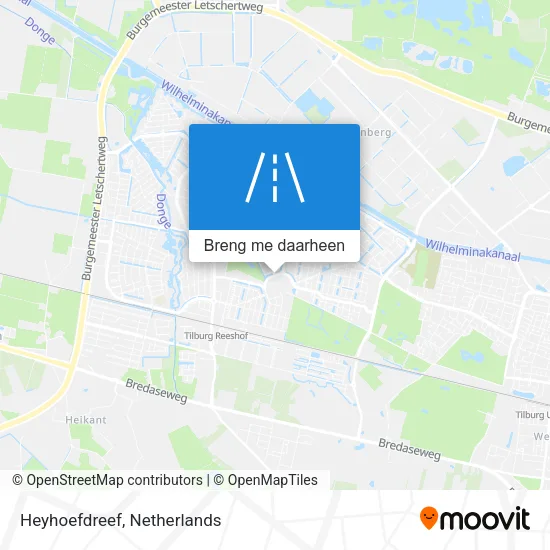 Heyhoefdreef kaart