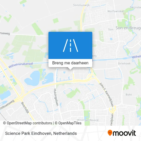 Science Park Eindhoven kaart