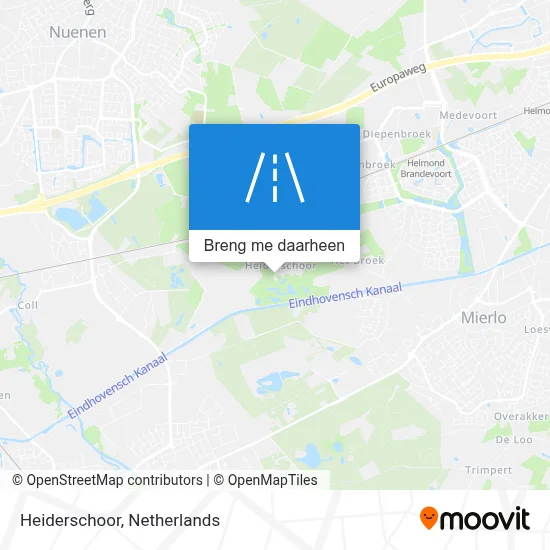 Heiderschoor kaart