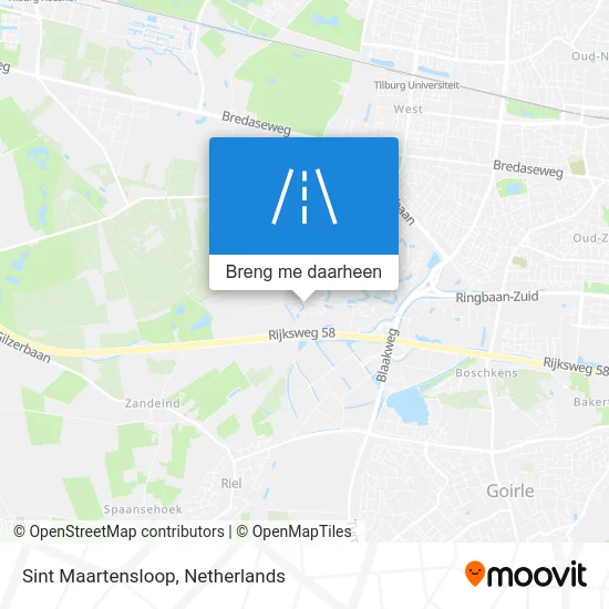 Sint Maartensloop kaart