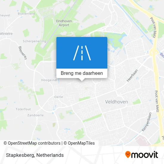Stapkesberg kaart