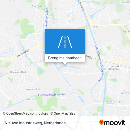 Nieuwe Industrieweg kaart