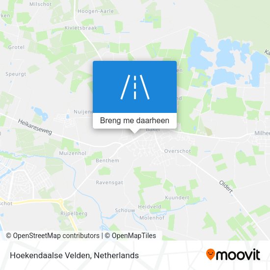 Hoekendaalse Velden kaart