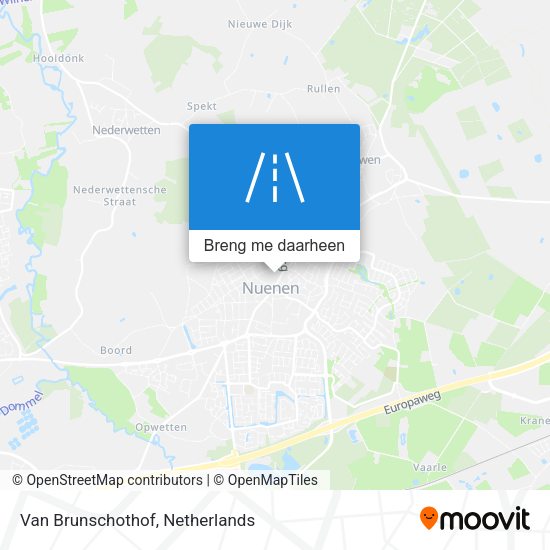 Van Brunschothof kaart