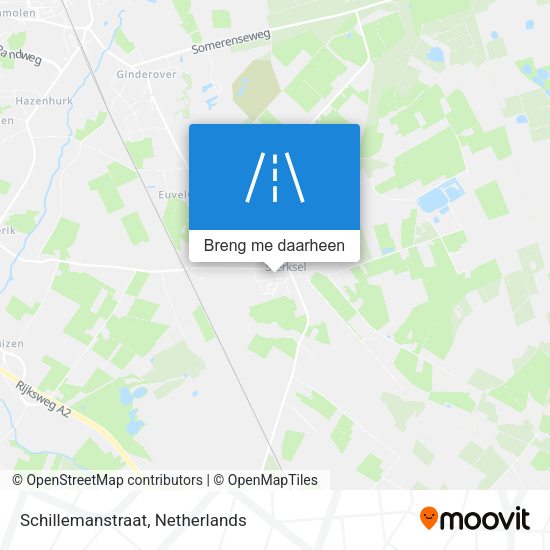 Schillemanstraat kaart