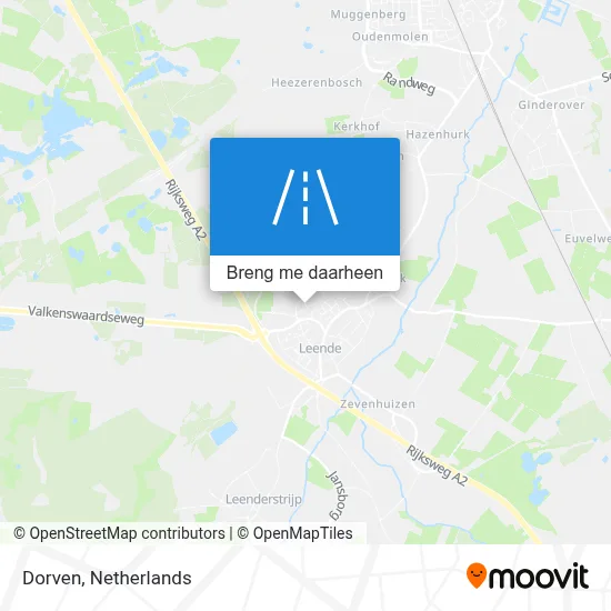 Dorven kaart