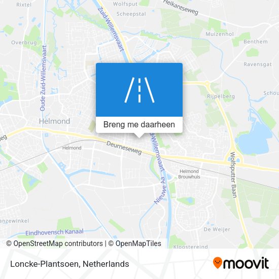 Loncke-Plantsoen kaart