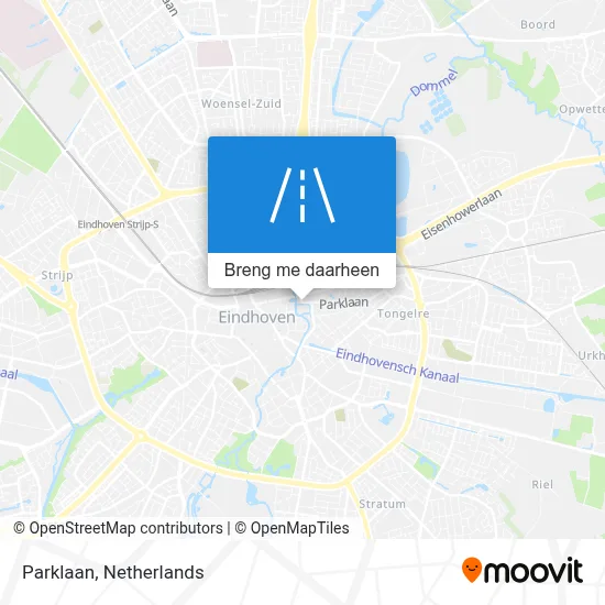 Parklaan kaart