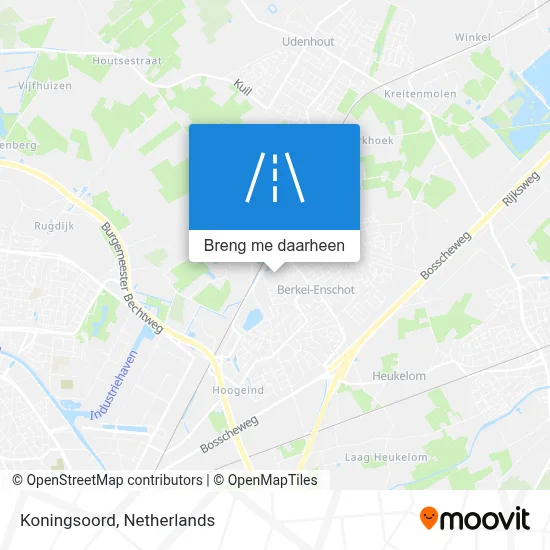 Koningsoord kaart