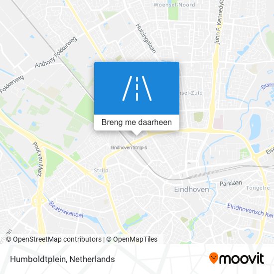 Humboldtplein kaart