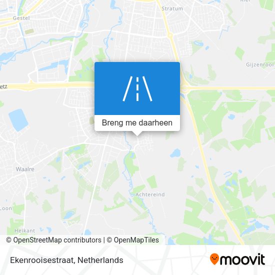 Ekenrooisestraat kaart