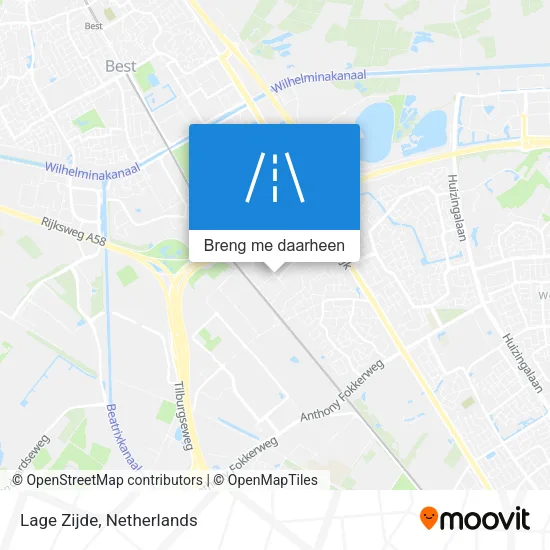 Lage Zijde kaart