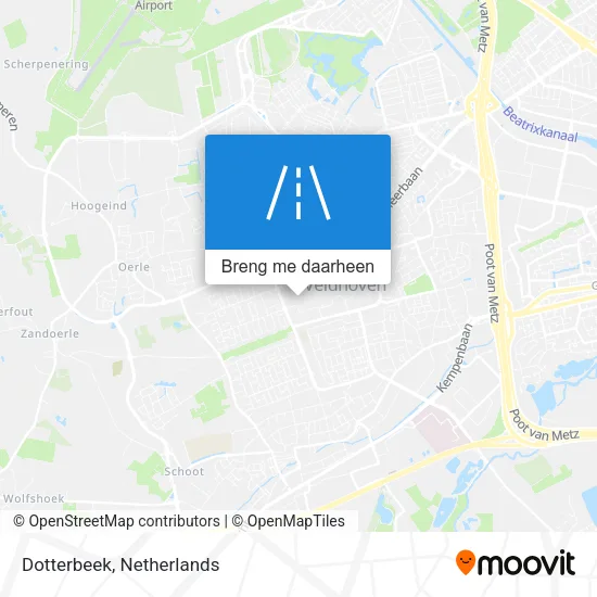 Dotterbeek kaart