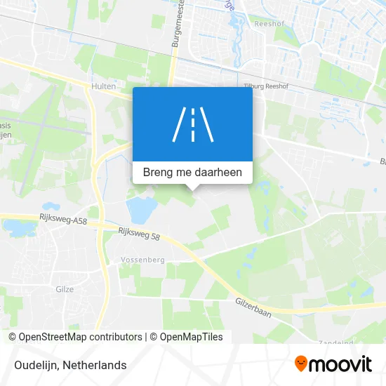 Oudelijn kaart