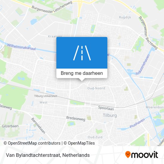 Van Bylandtachterstraat kaart