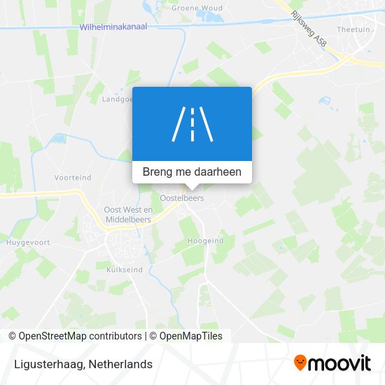 Ligusterhaag kaart