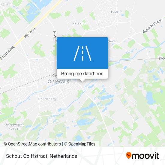 Schout Colffstraat kaart
