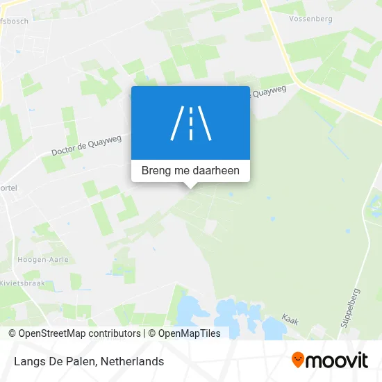 Langs De Palen kaart