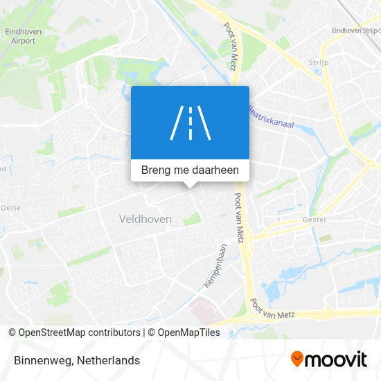 Binnenweg kaart
