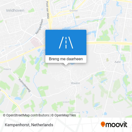 Kempenhorst kaart