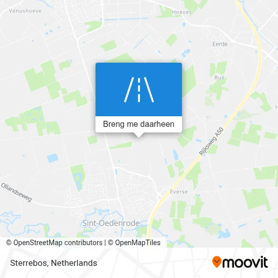 Sterrebos kaart