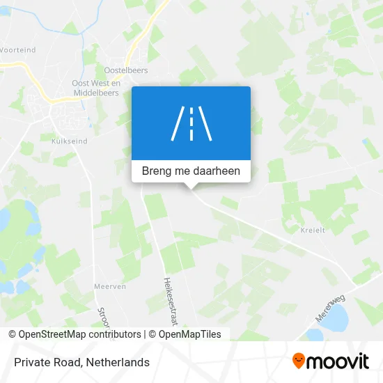 Private Road kaart