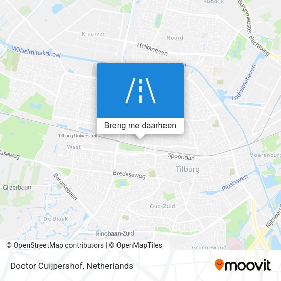 Doctor Cuijpershof kaart