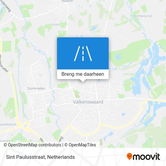 Sint Paulusstraat kaart