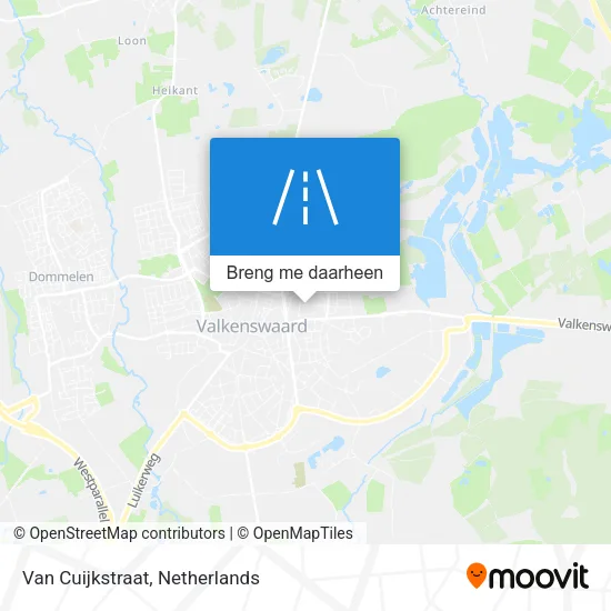 Van Cuijkstraat kaart