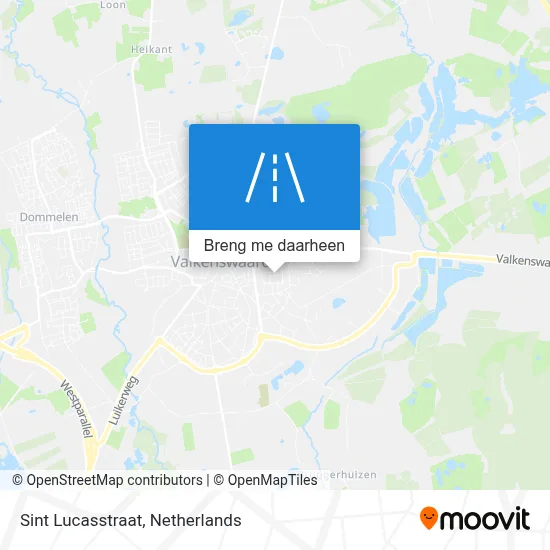 Sint Lucasstraat kaart