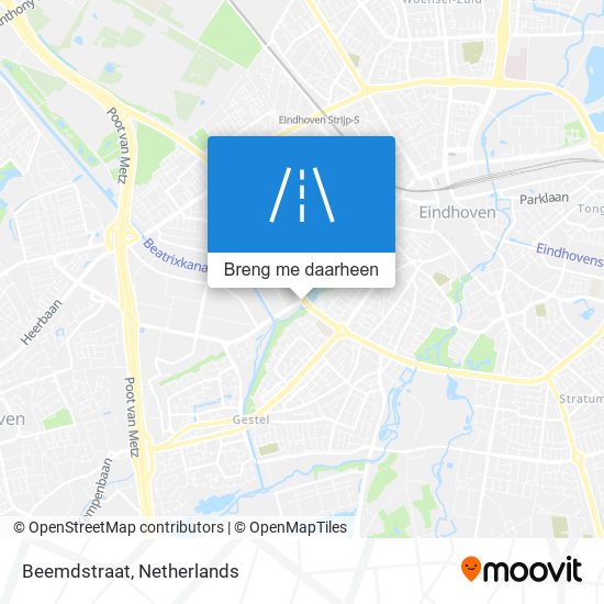 Beemdstraat kaart