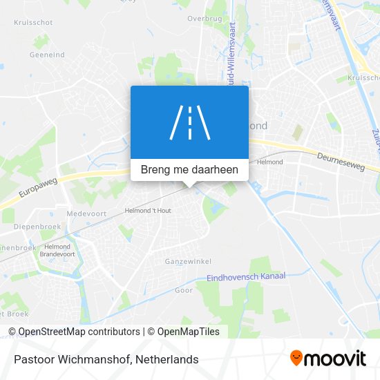 Pastoor Wichmanshof kaart