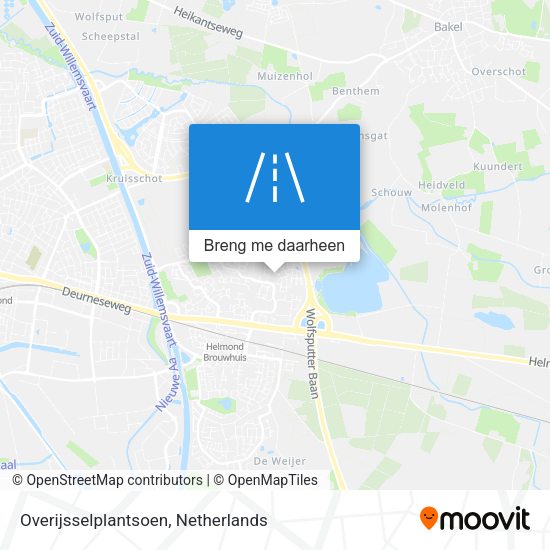 Overijsselplantsoen kaart