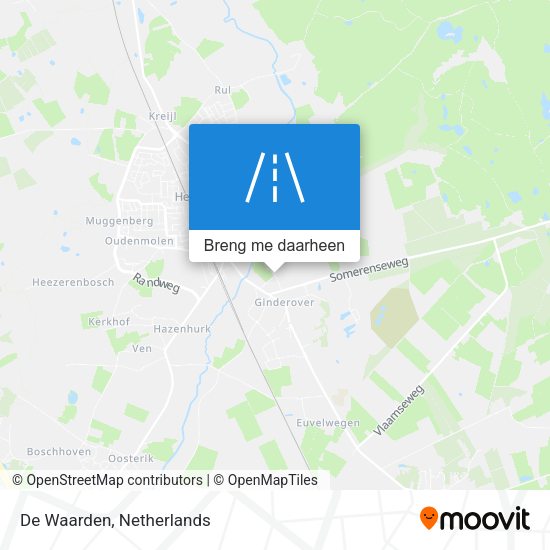 De Waarden kaart