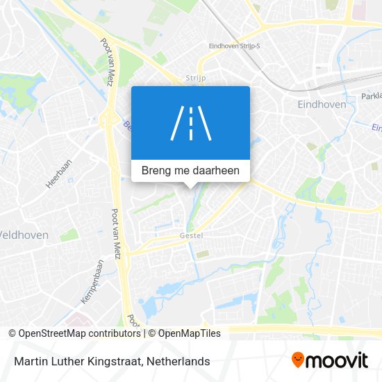 Martin Luther Kingstraat kaart