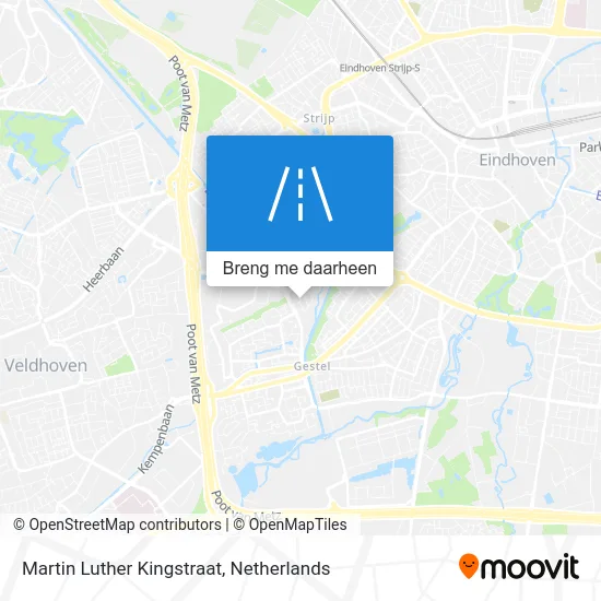 Martin Luther Kingstraat kaart