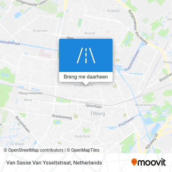Van Sasse Van Ysseltstraat kaart