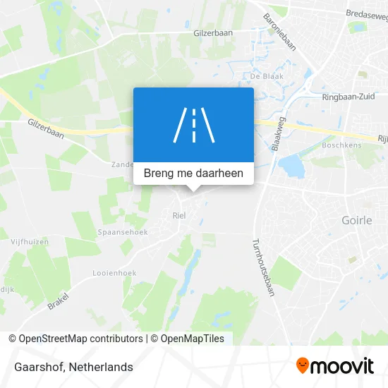 Gaarshof kaart