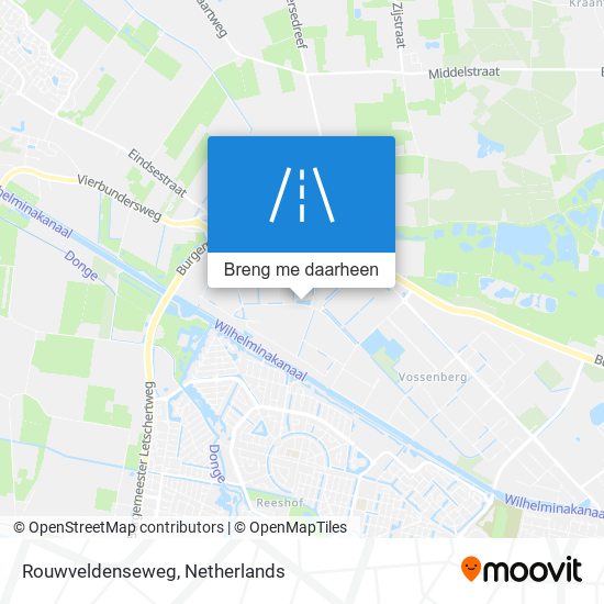 Rouwveldenseweg kaart