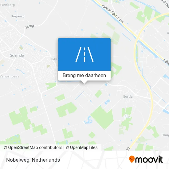Nobelweg kaart