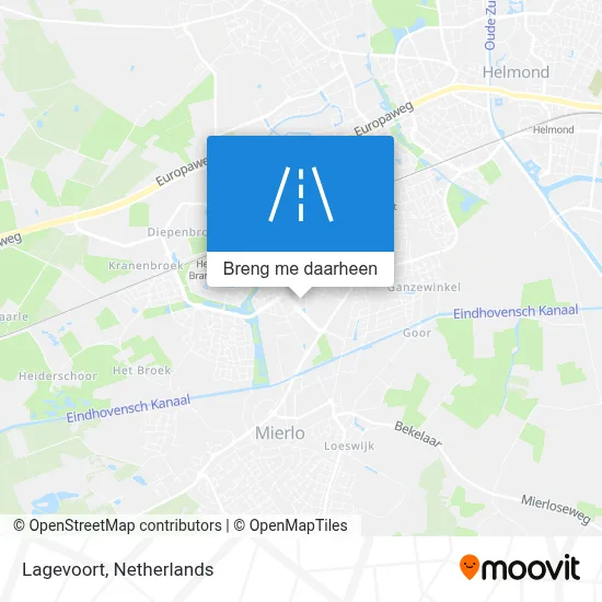 Lagevoort kaart