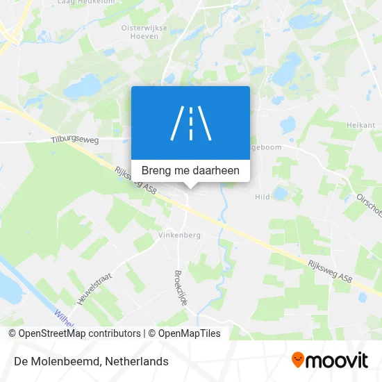 De Molenbeemd kaart